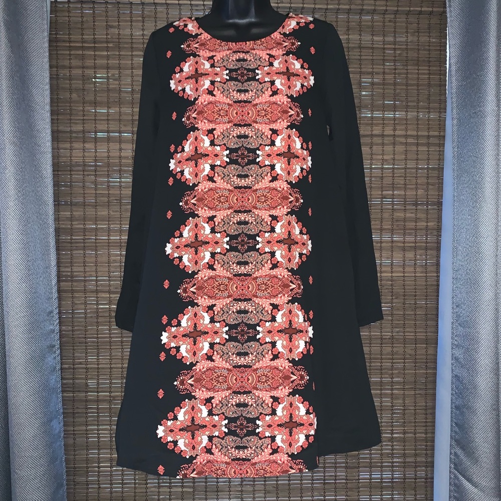 XHILARATION PAISLEY DRESS SIZE S